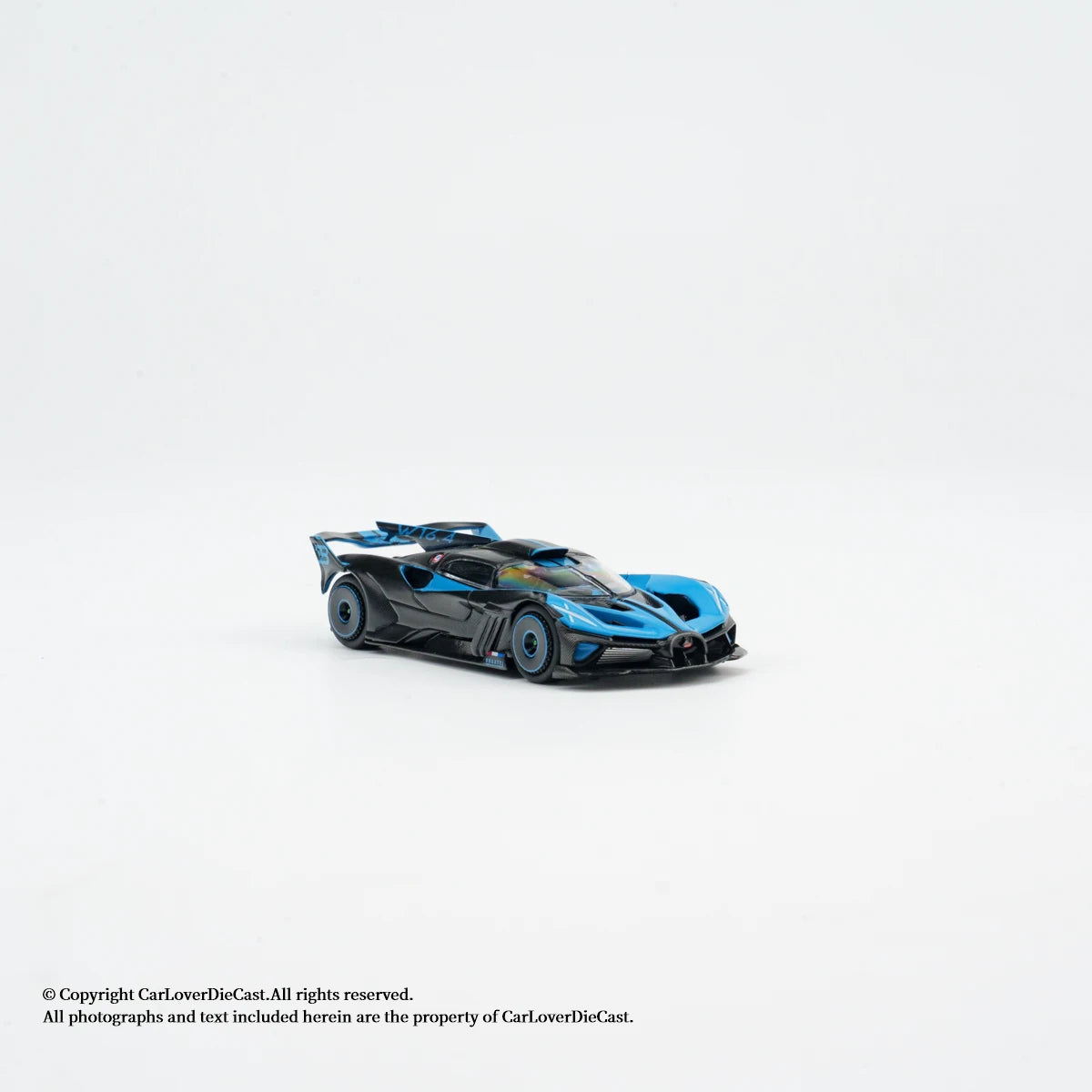 MINIGT 1:64 Bugatti Bolide Presentation Alloy Diecast Car Model Collection