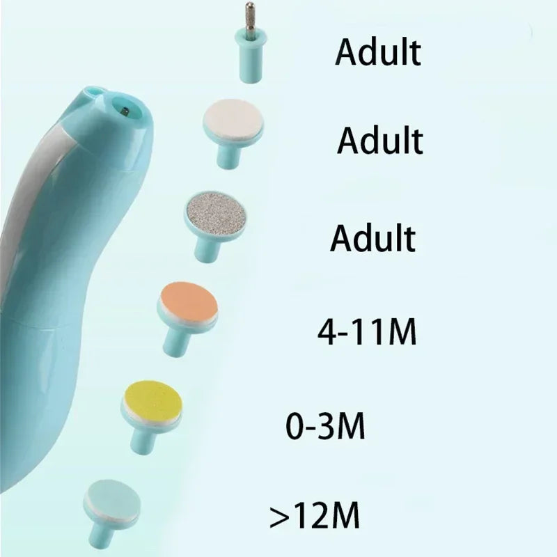 Newborn Anti Pinch Electric Nail Grinder Baby Nail Clipper Nail Clipper Baby Nail Trimmer