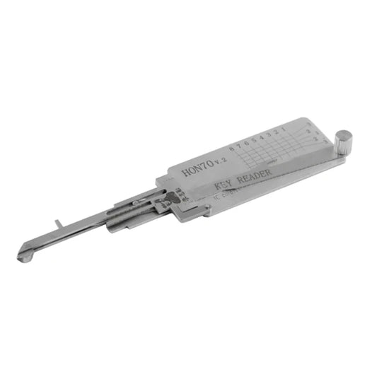LISHI 2IN1 HON70 Reader FOR honda Motorcycle  Fiat Lishi pick tool locksmiths Tool  Accurate tooth reading