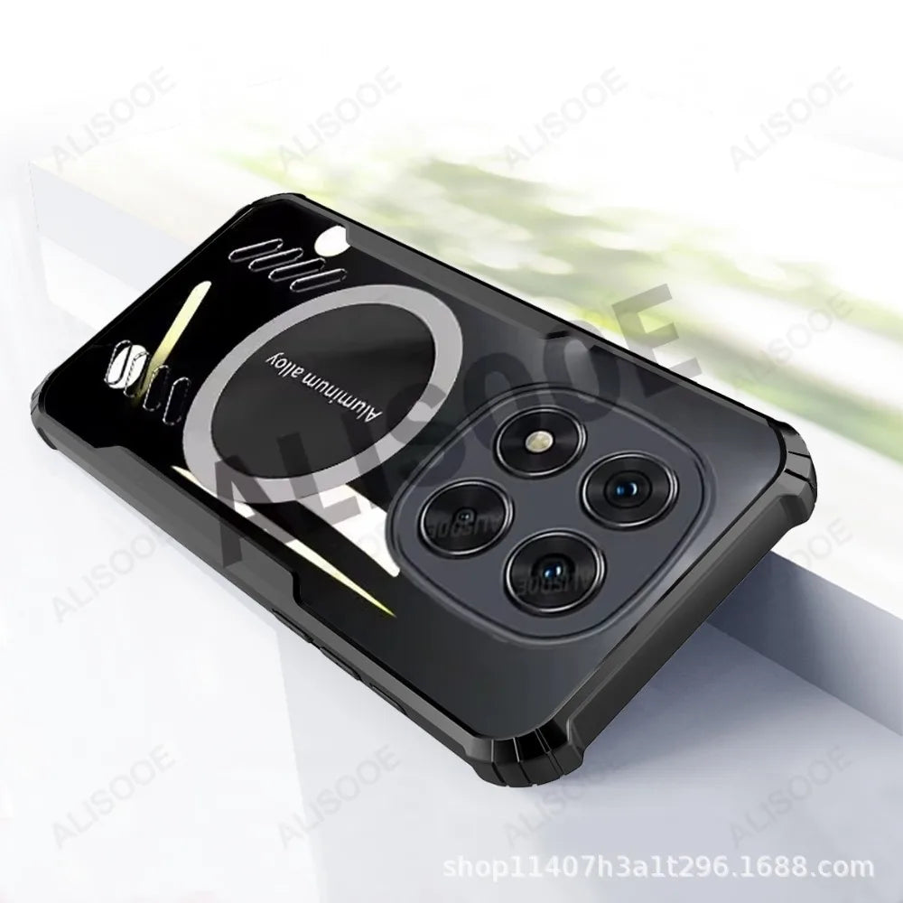 Cooling Transparent Capa for POCO X7 Case for Xiaomi POCO X7 5G Clear Heat Dissipation Protection Phone Cover Funda