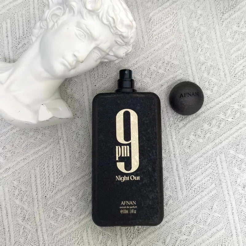 Perfumes and Colognes Perfumes Arabes Perfume Man 9PM Night Out AFNAN 9pm Woody Masculine Rich Attractive Luxury Scent 100ml