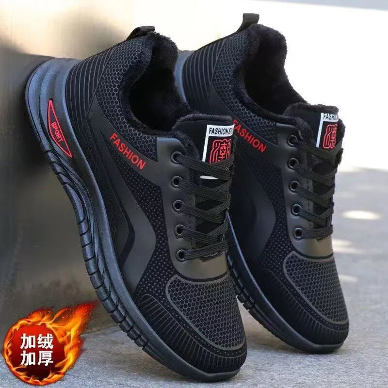 Men's Sport Shoes New Lightweight Comfortable Fashionable Casual Running Shoes Suitable for Youth Thick Bottom Running Style
