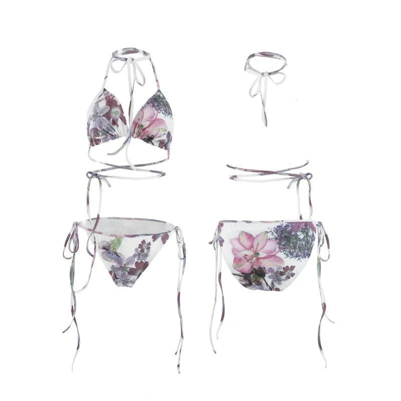 2026 Fashion Pool Party Bikini Set For Ladies Swimwear High Stretch Soft Fabric Beach Outfit Summer Vacation Trendy New Style