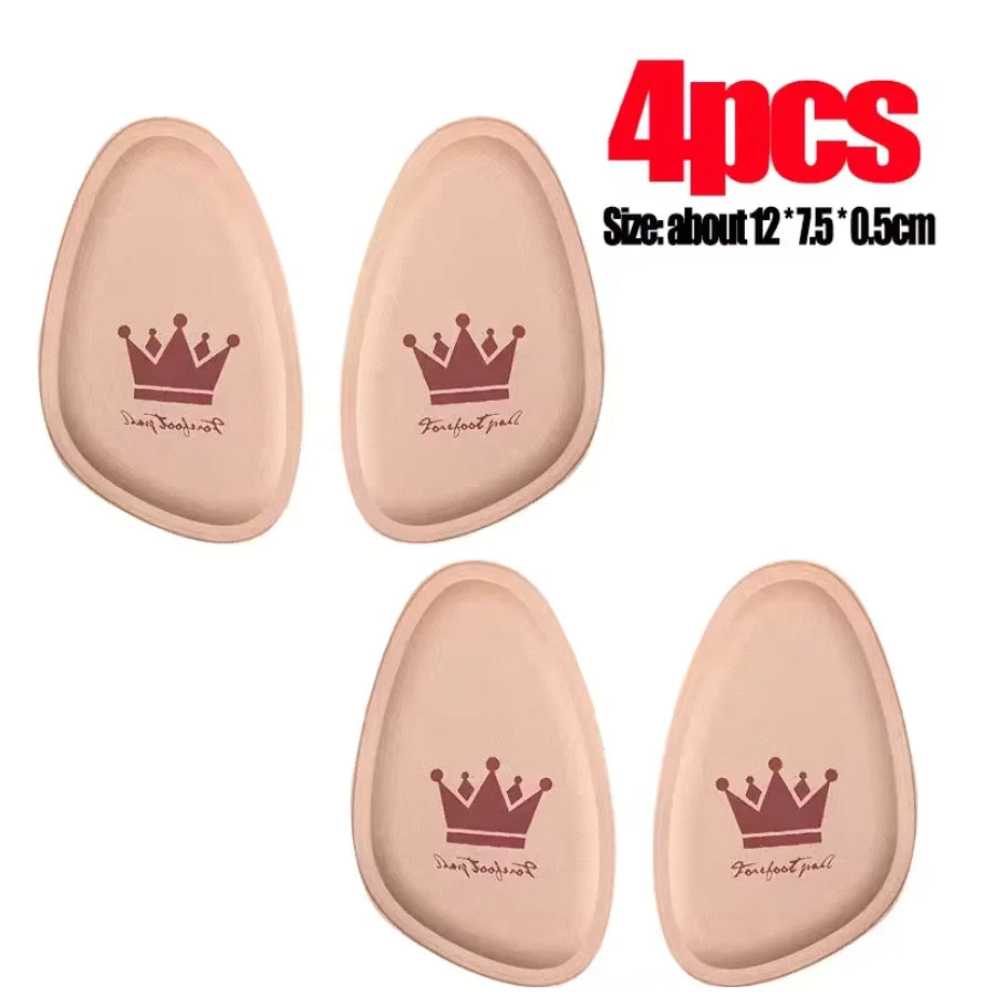 Women Forefoot Pad Pain Relief Insert Half Insoles High Heel Shoes Non-slip Cushion Shoe Breathable Sweat Absorbing Foot Pads