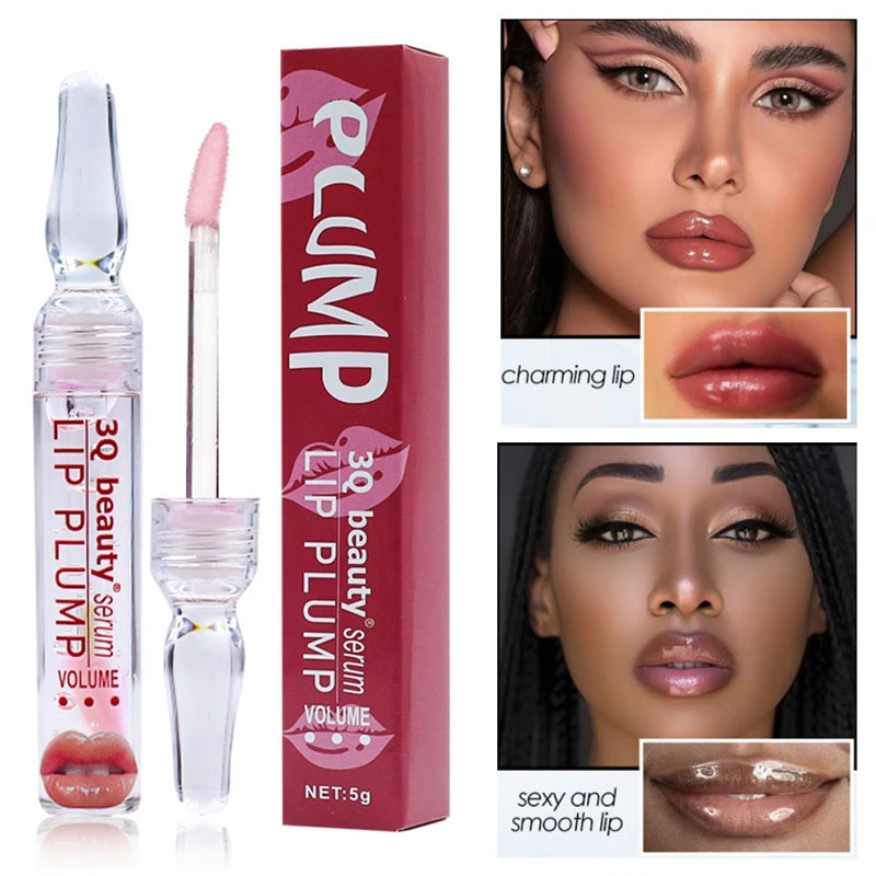 Instant Volumising Lip Plumper Oil Extreme Enhancer Lip Gloss Serum Increase Elasticity Moisturize Nourish Lip Care Cosmetics