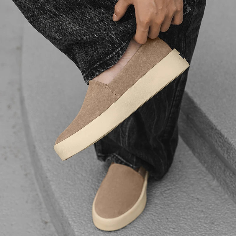 Luxury Brand Men's Loafers Slip-On Comfortable Casual Shoes Breathable Soft Sole Driving Moccasin Classic Male Walking Shoes