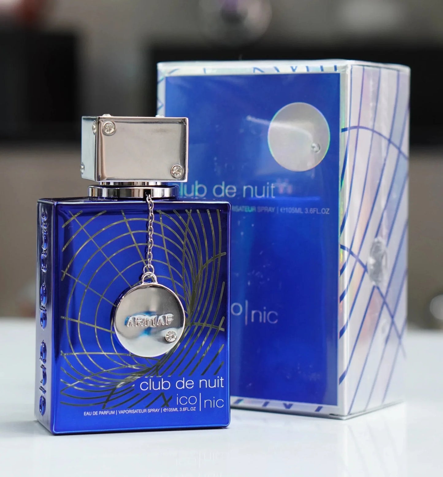 Perfume Club de Nuit Blue Iconic 105 ml - Armaf Elegant and Lasting Fragrance for Men and women of all Occasions