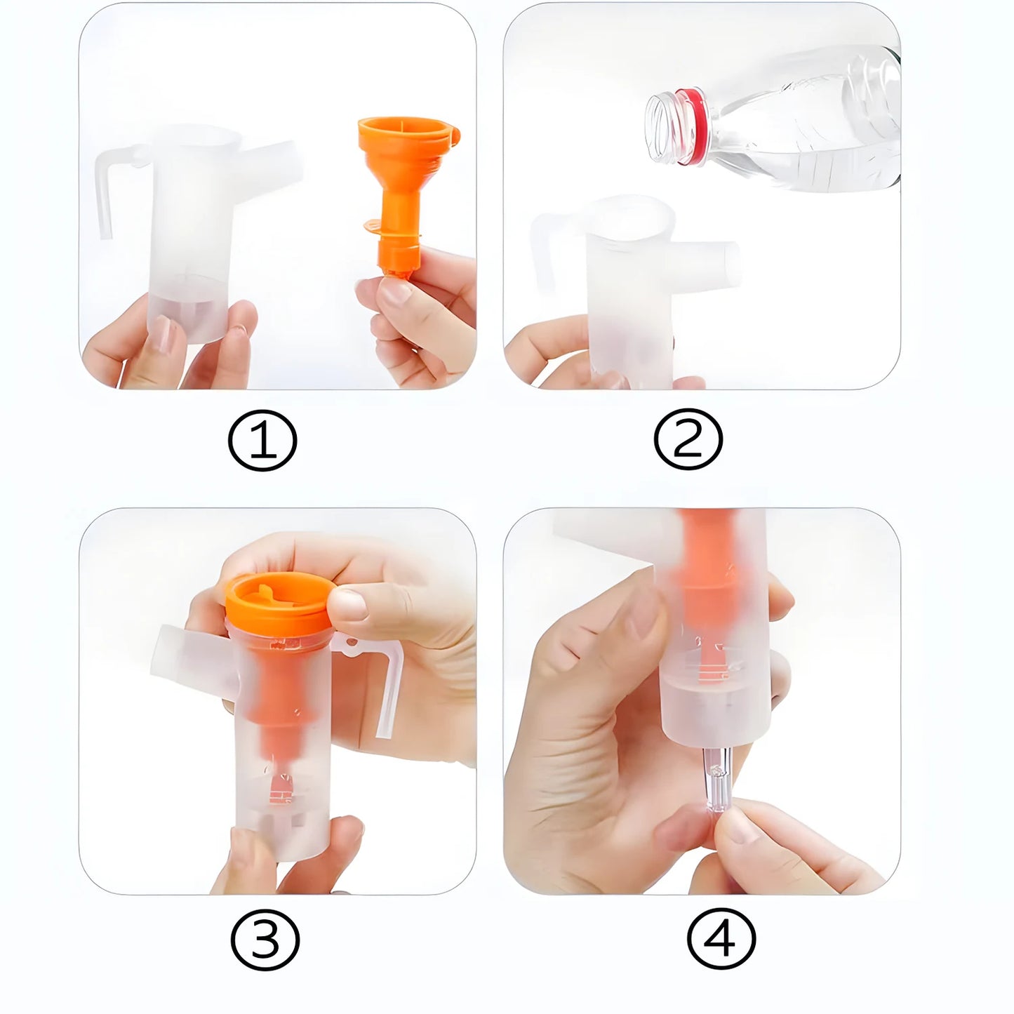 Adults&Children Medical Air Compressor Asthma Cough Atomizer Nebulizer Inhaler Handheld Airway Inhale Humidifier Health Care