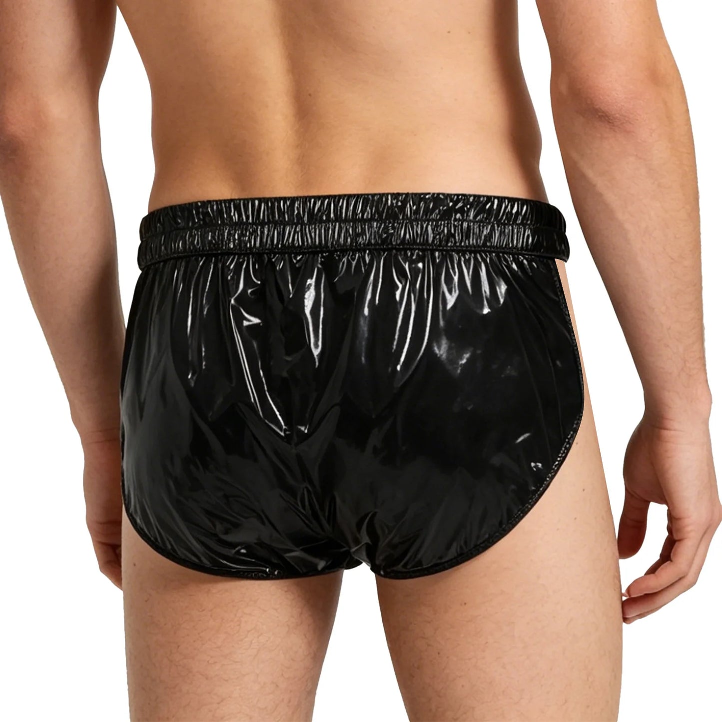 Men Leak-proof Diaper Cover Shorts Mesh Liner Waterproof Double Layer Shorts Swimming Suit Nursing Special Needs Reusable Briefs