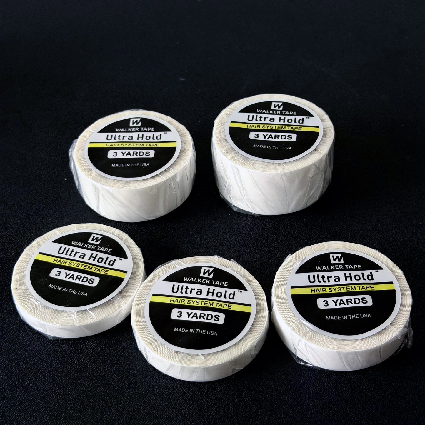 Walker Tape Ultra Hold Lace Front Hair System Tape 3/12Yards 4Sizes 0.8/1.0/2/2.54cm Strong Adhesive Wig Toupee Tape