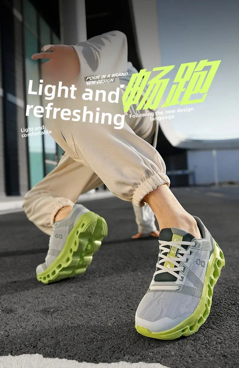 Fashionable Large Size Korean Style Men's Running Shoes Casual Sport Shoes for Teenagers And Students Comfortable Breathable