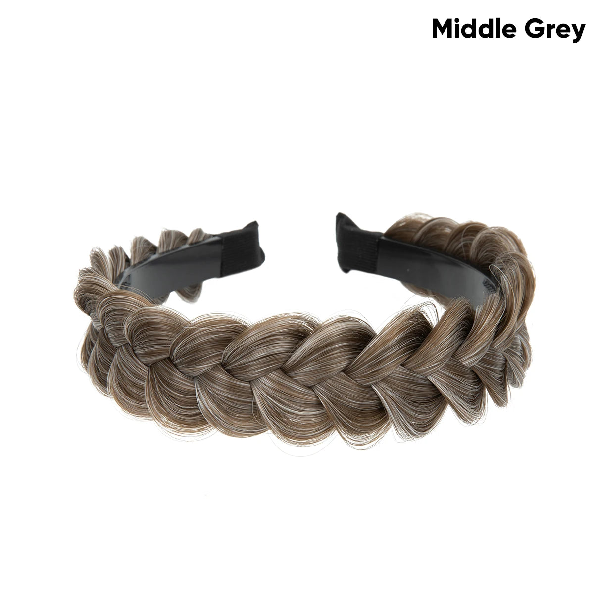 SARLA High-Quality Synthetic Fiber Braided Headband Wig, Fishtail Braid Headband, Bohemian Style Women's Hair Accessory Wig, sui