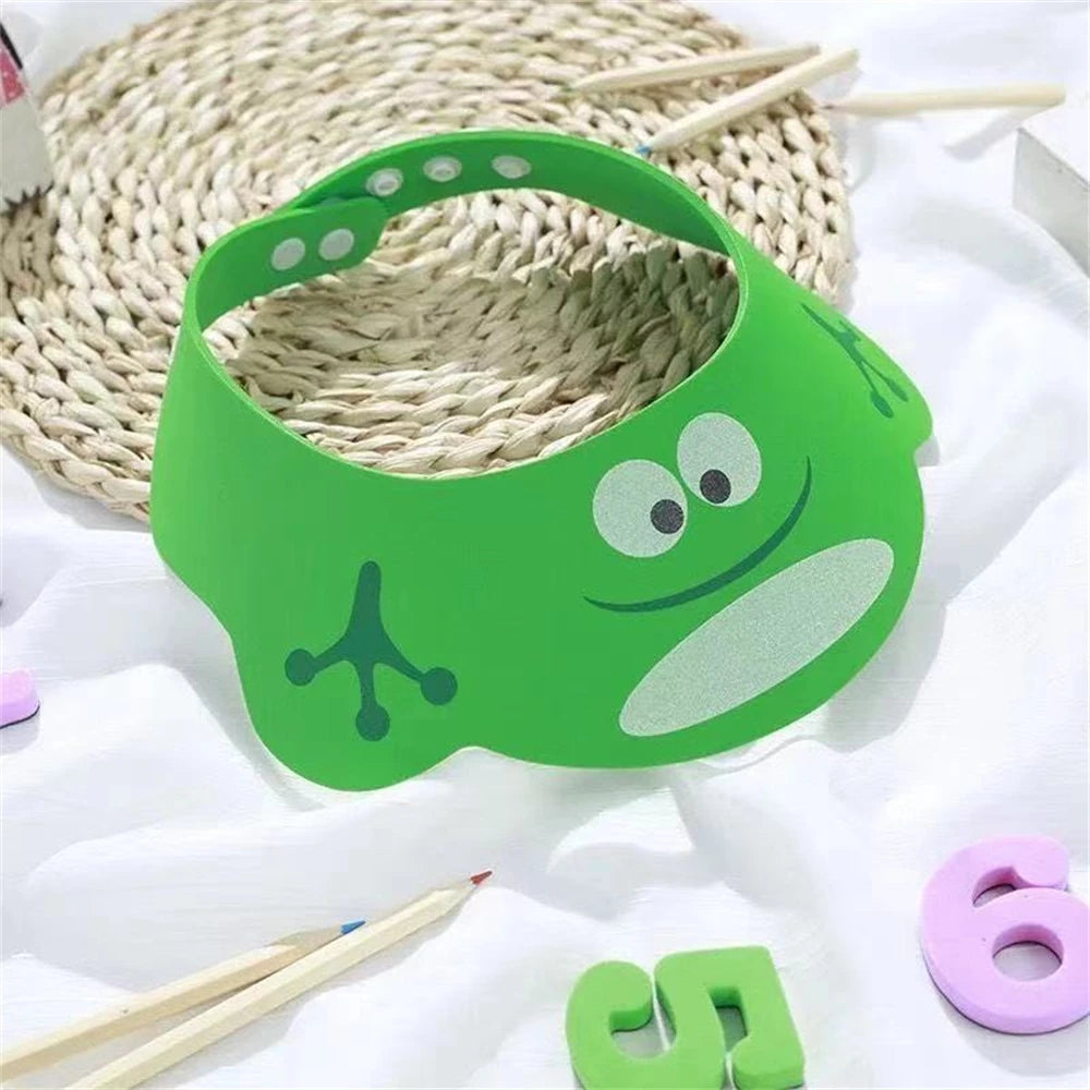 Baby Shampoo Cap Adjustable Kids Infant Ear Protection Shampoo Cap Cute Bathing Visor Wash Hair Hat Children's Protect Eyes Hair