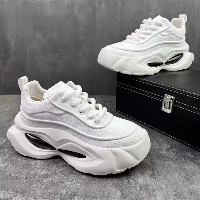 New High Quality Trendy Brand Casual Men Sneakers Fashion Comfortable Running Sport Shoes Outdoor Walking Platform Shoes for Men