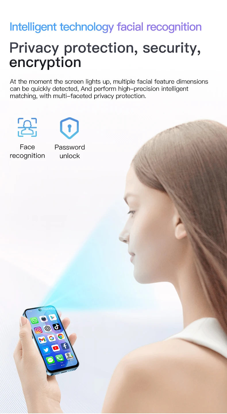SOYES XS19 3G Smartphone 3.88inches MTK 2GB RAM 16GB ROM 5MP Camera Dual SIM Card Type-C Android Cellphone Face Unlock