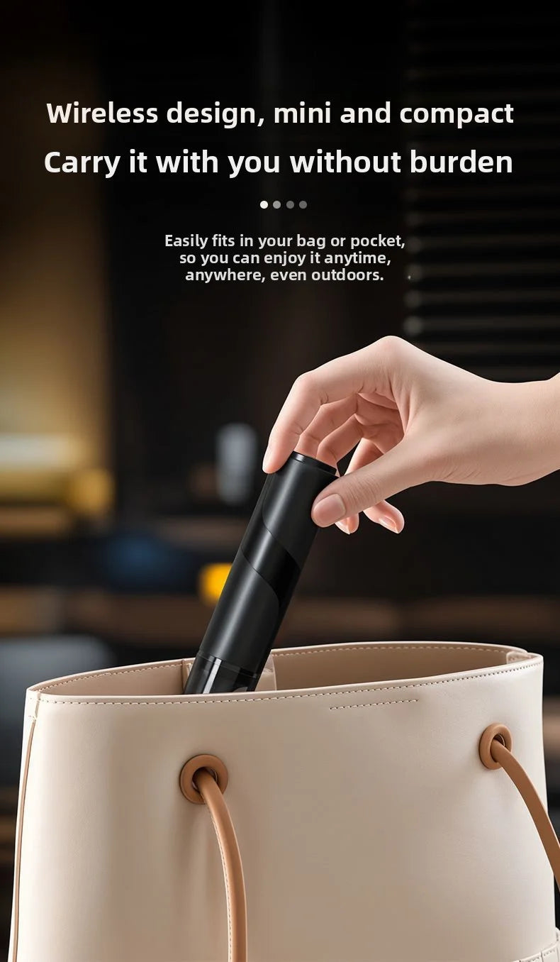 Handheld Electric Milk Coffee Mixer, High-Speed Cream Mixer, AA Battery Powered Latte and Cappuccino Kitchen Appliances