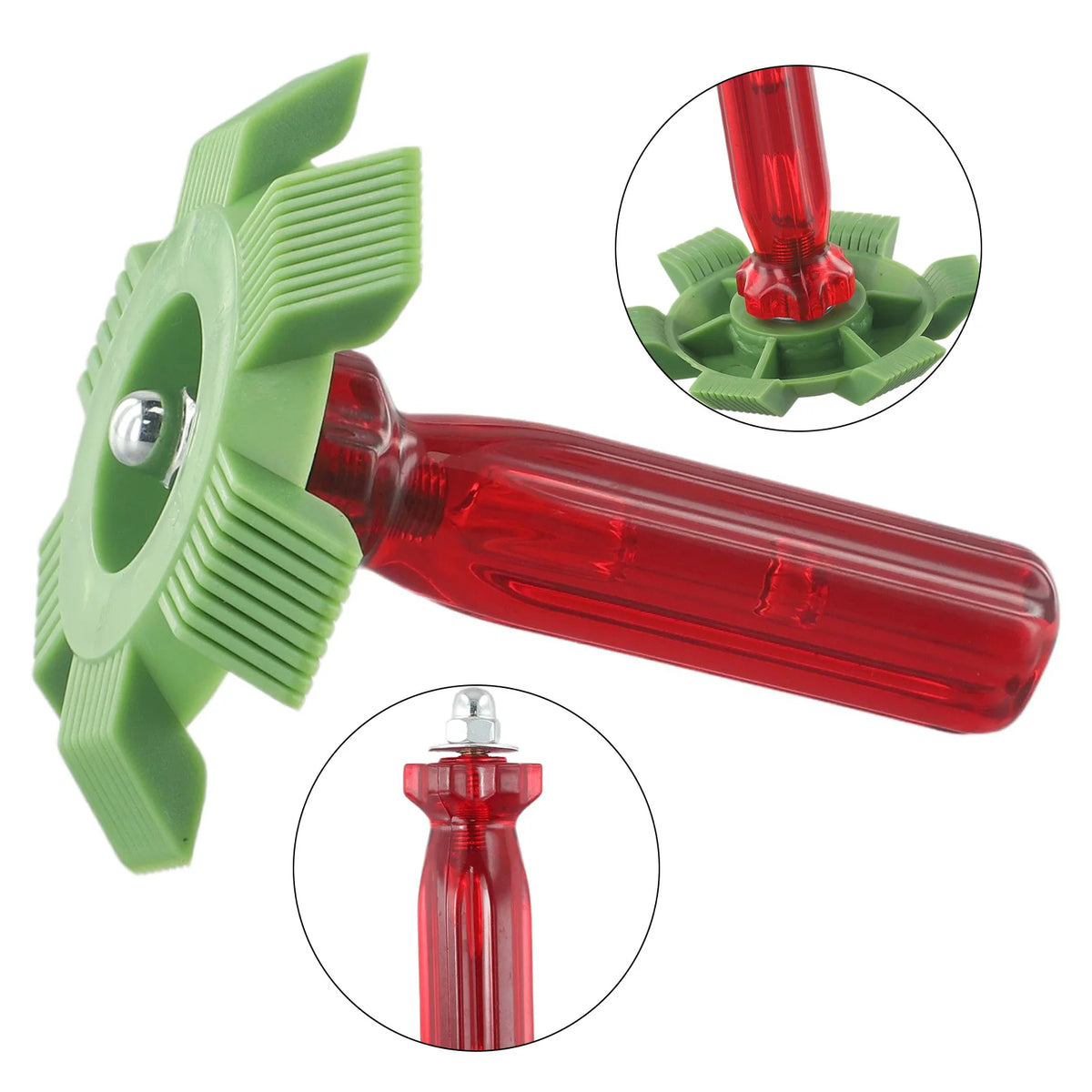 1PC Air Conditioner Fin Repair Comb Cooler Condenser Compact Refrigeration Tool Radiator Fin Comb Rake Cleaner Tool