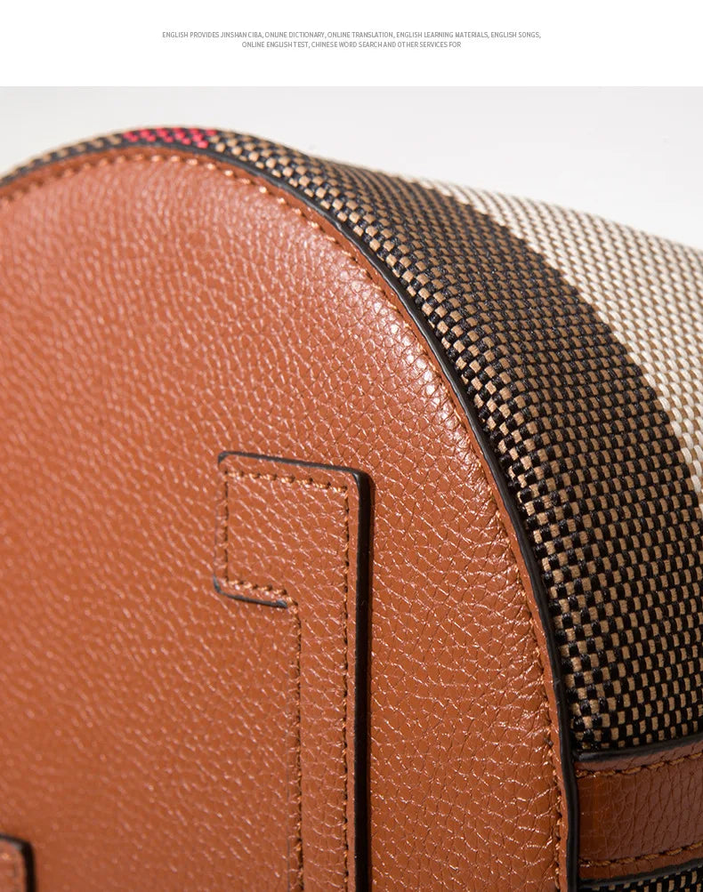 Diaper Bag Minimalist High-End Business Commuter Leather Crossbody Handbag Women Original Textured Clutch Mini