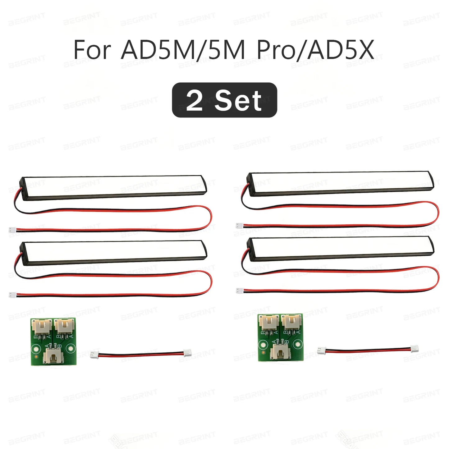 For Flashforge Adventurer 5M AD5X High Brightness LED Light Strip Easy Installation Replacement Accessories for AD5X 3D Printer