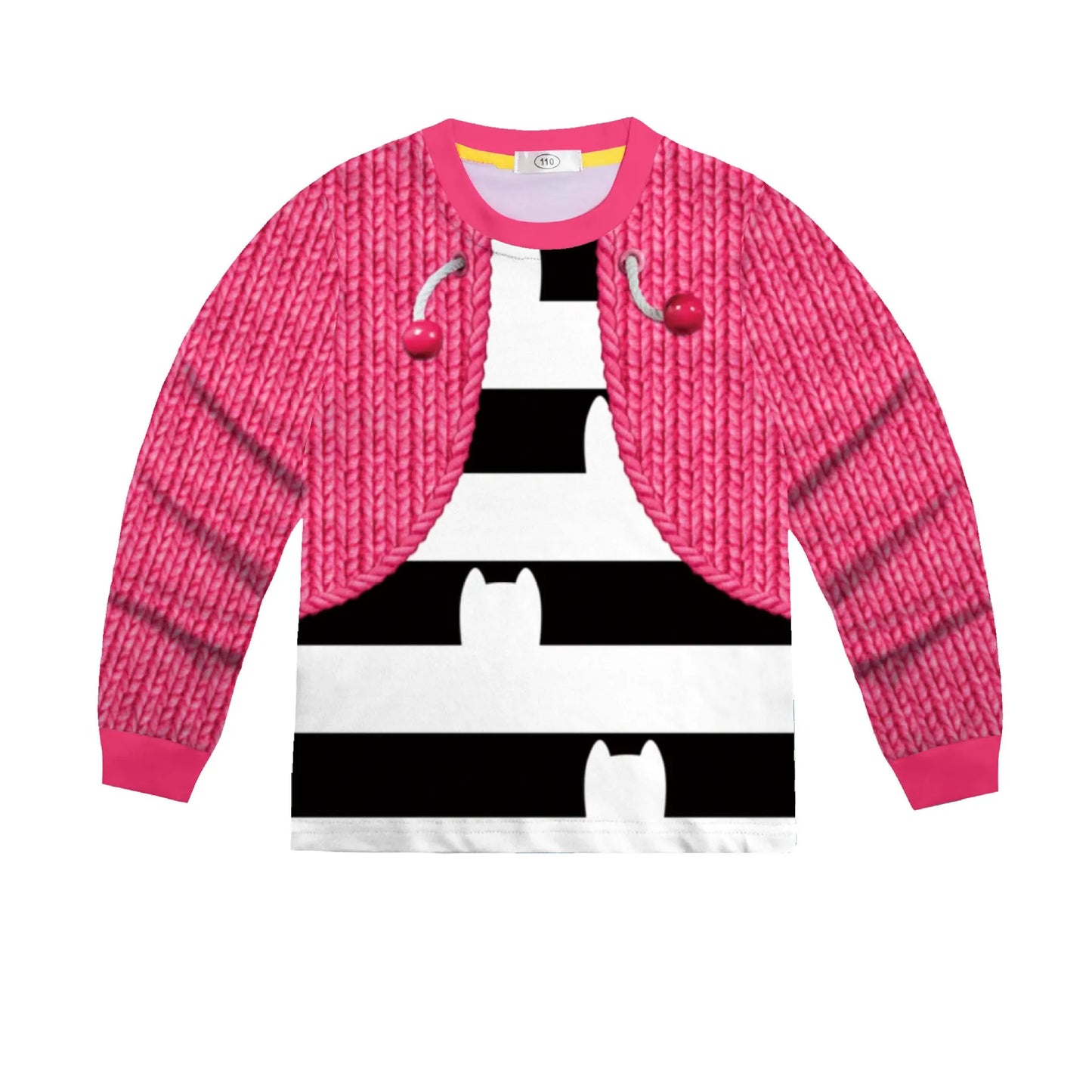 Halloween doll Clothes Kids Long sleeved Long Pants  2pcs Set Baby Girls Pajama Sets Comfortable autumn Sleepwear