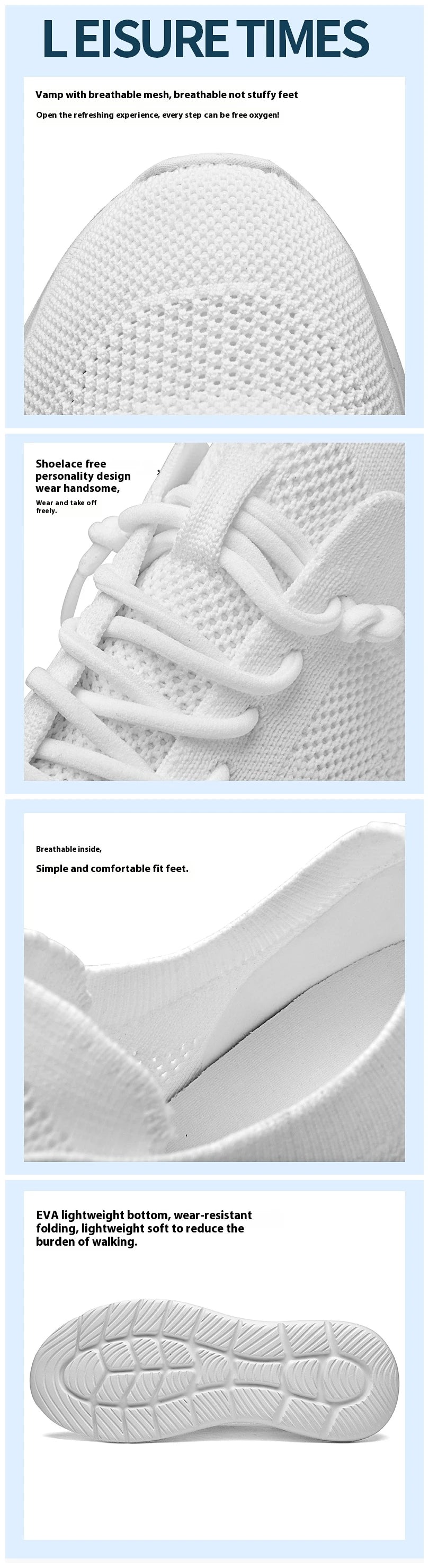 Unisex 6CM Height Increase Breathable Mesh Casual Shoes Lightweight Comfortable Elevator Sneakers for Men & Women Walking Shoes