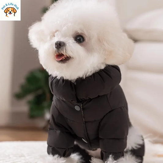 Dog clothes 2025 new winter four-legged clothes Bigbear Teddy Schnauzer small dog pet puppy down jacket pet supplies