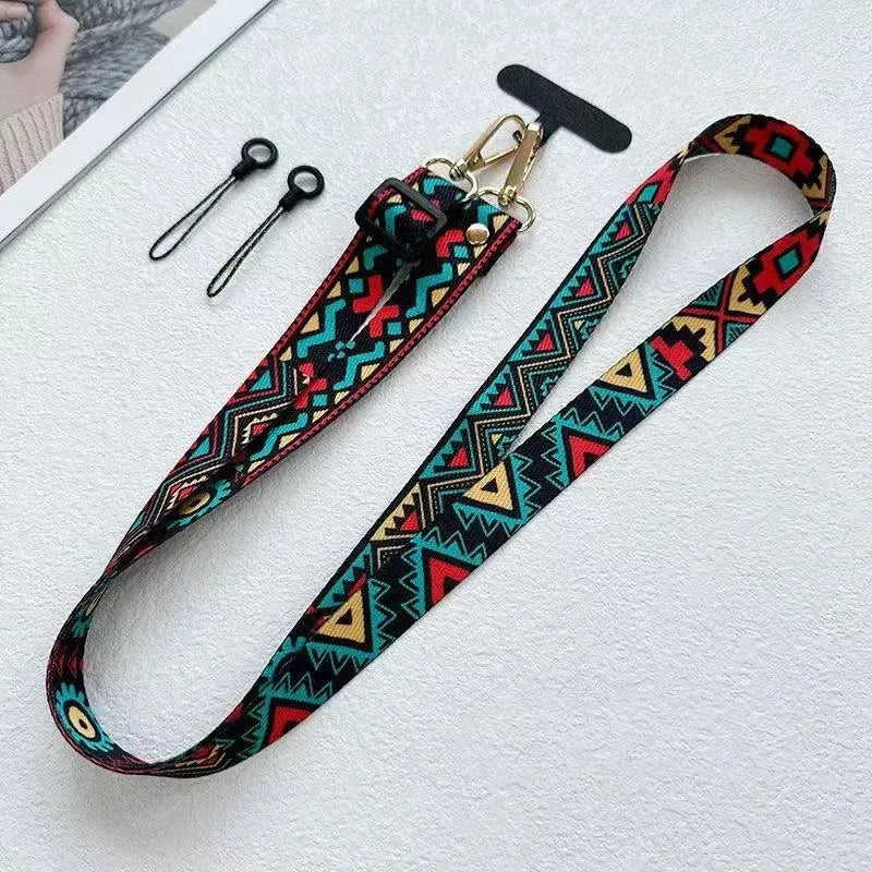 2025 New Lanyard Cell Phone Wrist Hand Strap Cord to Hang the Mobile Rope Smartphone Shoulder Phone Chain Key Strap for IPhone