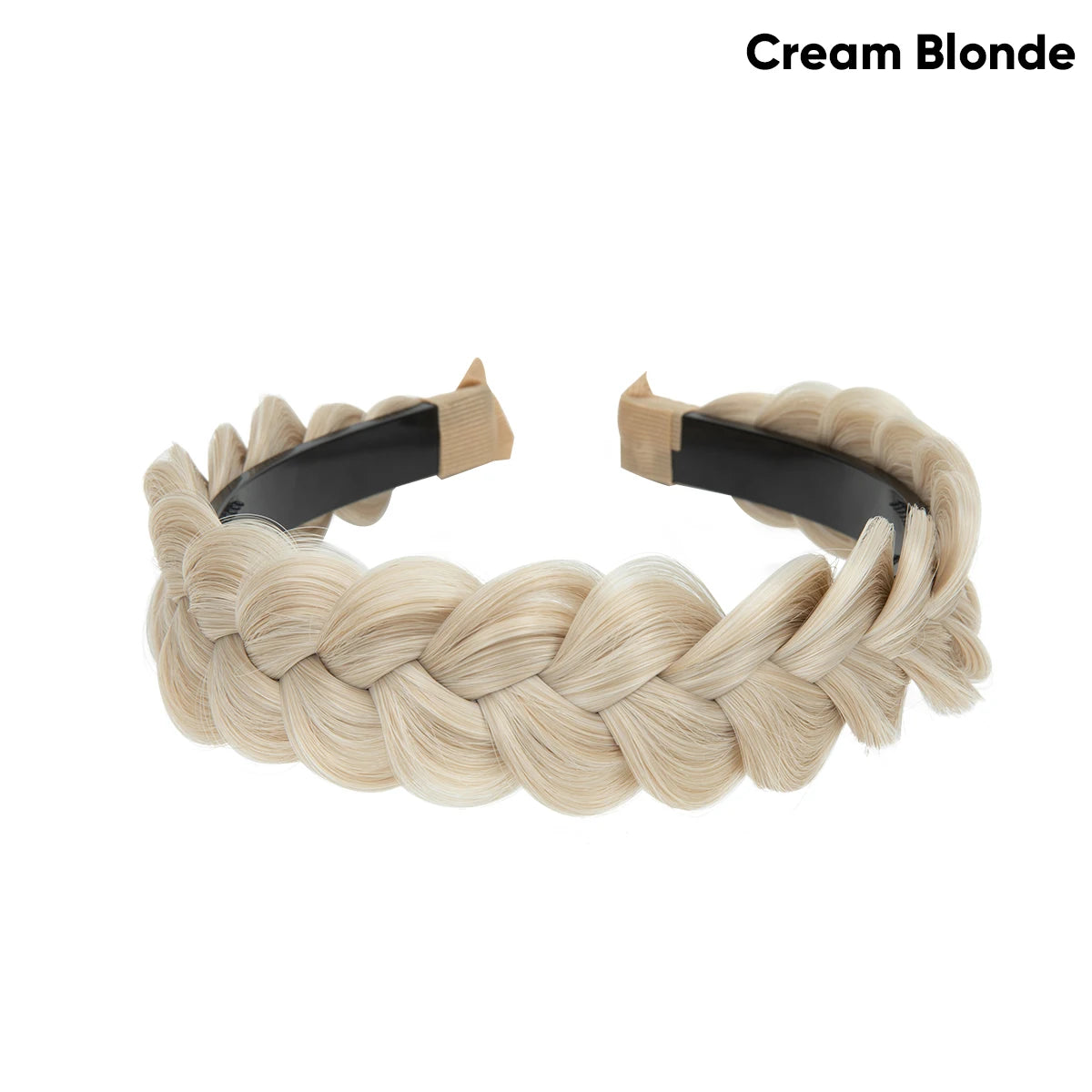 SARLA High-Quality Synthetic Fiber Braided Headband Wig, Fishtail Braid Headband, Bohemian Style Women's Hair Accessory Wig, sui