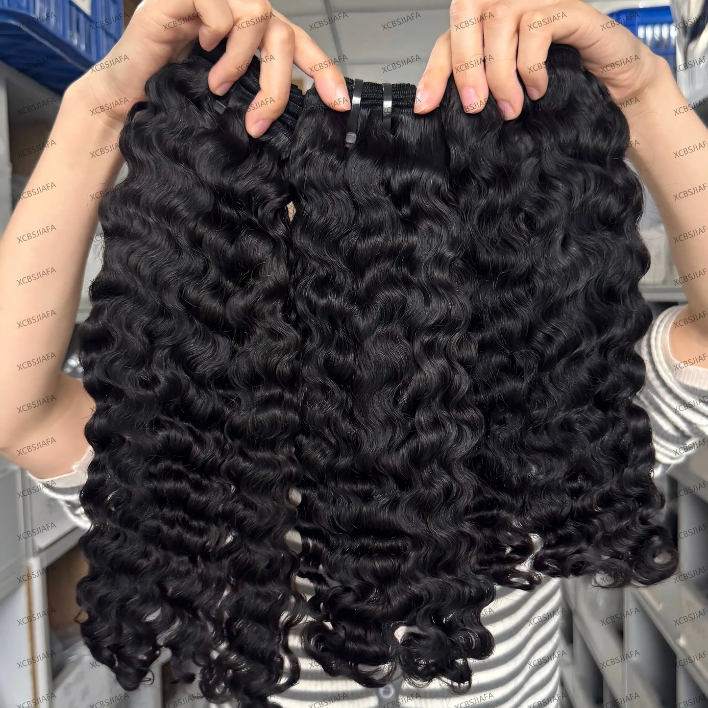 30 Inch Burmese Curly Bundles 100% Human Hair  Brazilian Virgin Remy Hair Extensions 1/3/4 Bundles Raw Hair Bundles Double Weft