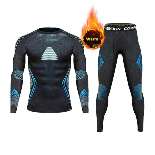 Outdoor Skiing Quick-drying Clothes Running Jumping Skiing Sportswear Moisture-wicking Thermal Underwear Functional Set