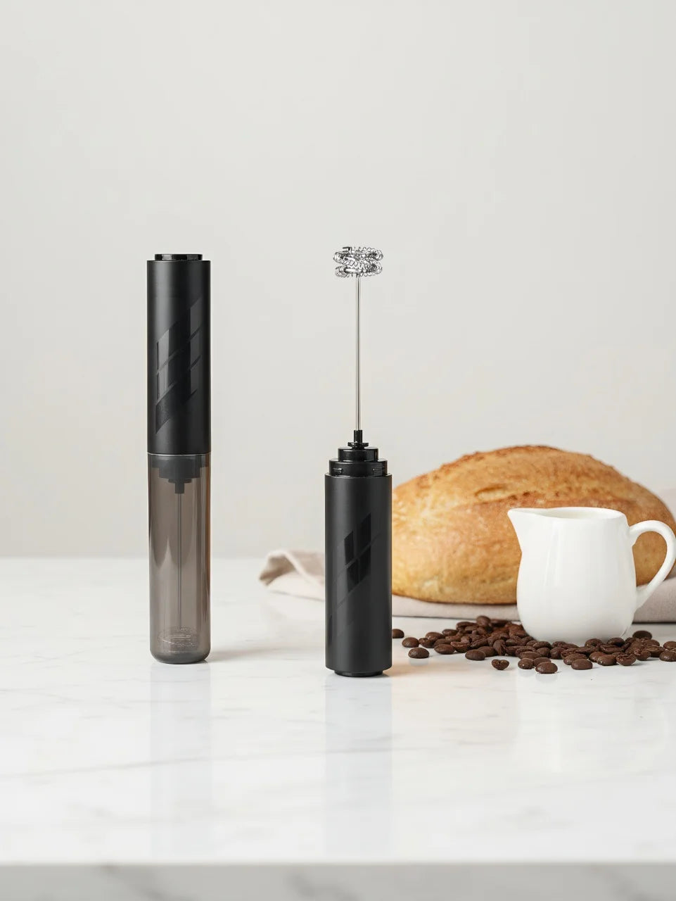 Handheld Electric Milk Coffee Mixer, High-Speed Cream Mixer, AA Battery Powered Latte and Cappuccino Kitchen Appliances