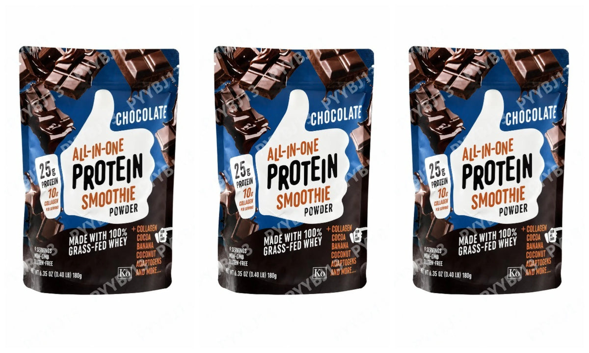 All-in-One Protein Powder Cookies Cream Protein Supplement Powder 25g Protein 10g Collagen Grass-Fed Whey For Men & Women 180g