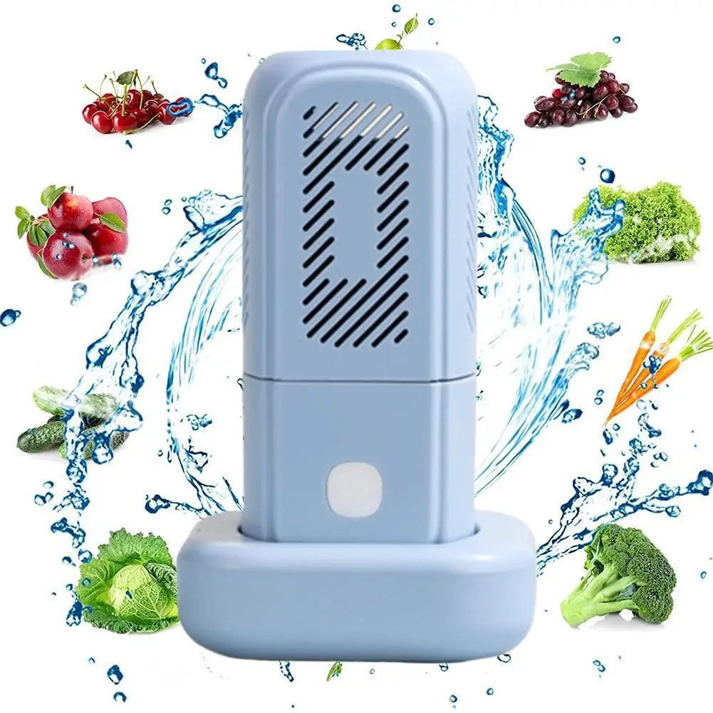 Wireless Capsule Fruit And Vegetable Cleaning Purifier Cleaning Machine Food Sterilization And Vegetable Washing Machine