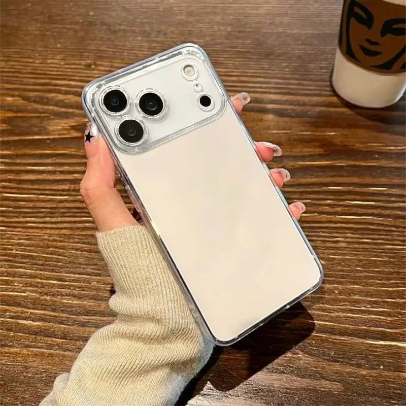 Clear Phone Case For iPhone 17 Pro Max Case Silicone Soft Cases For iPhone 11 12 13 14 15 16 Plus 17 Pro Max Air 16E Back Cases