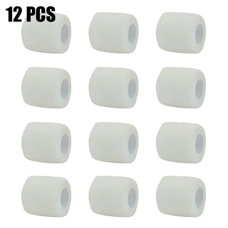 6/12/24pcs Self Adhesive Bandage Wrap, Cohesive Bandage Wrap for Sport & Athletic, Breathable Vet Wrap for Wounds