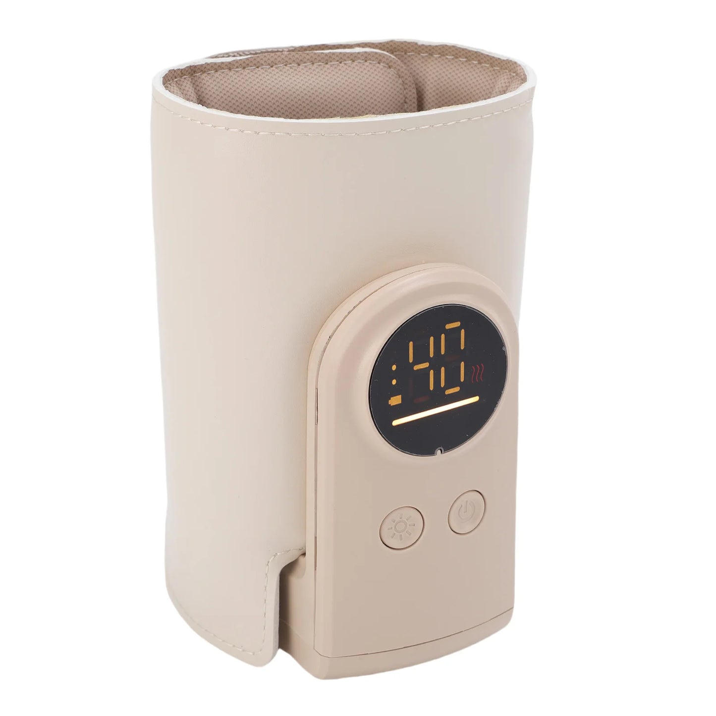 Cordless Baby Bottle Warmer Wrap Portable LED Display Fast Baby Milk Warmer Cover for Breastmilk Milk Warmer for Breastmilk