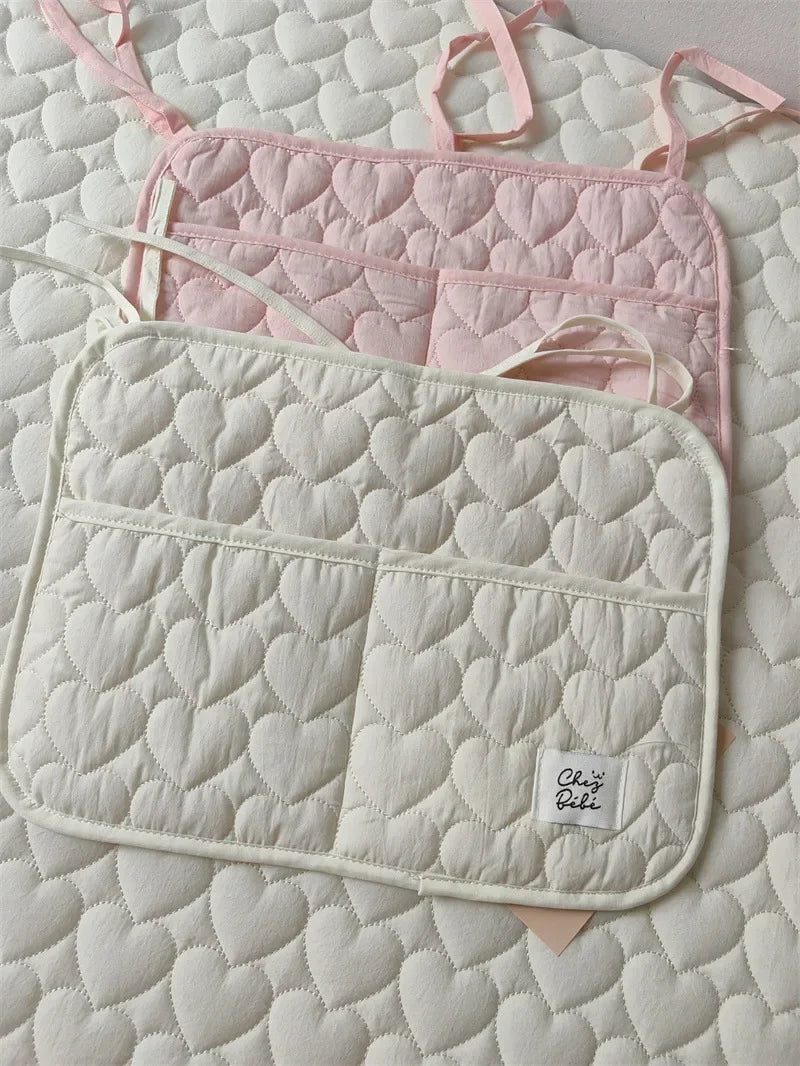 Baby Crib Organizer Hanging Storage Bag Stroller Bag Diaper Diaper Baby Bottle Baby Toy Storage Bag Portable Bottle Diaper Toy