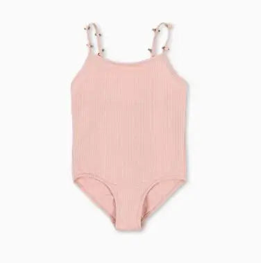 Kids Swimwear for Girls KS Brand New Summer Baby Swimsuit Cute Cherry Kids Outfit Set Holiday Beach Bikini Children Clothing