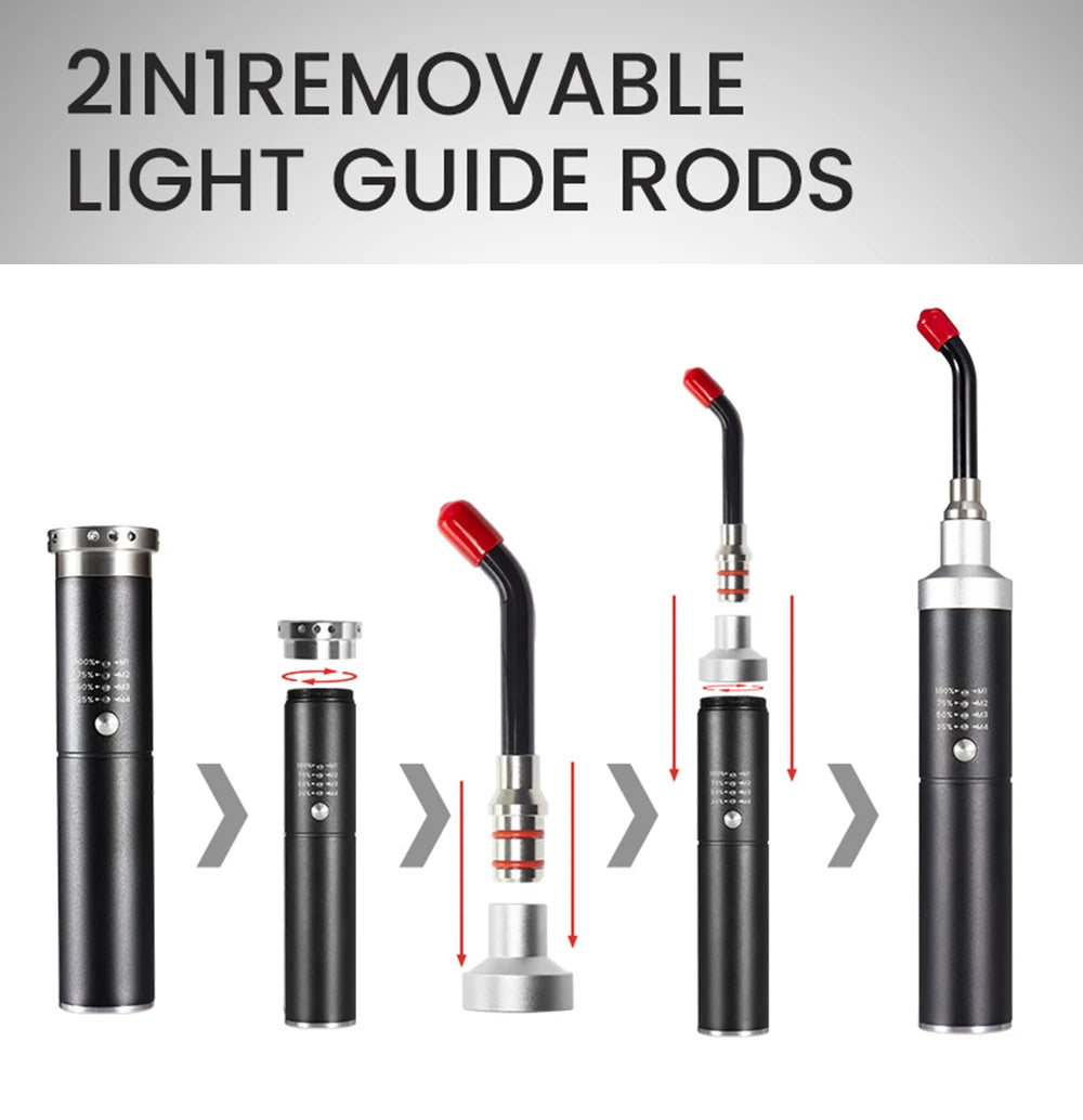 Red Lights Therapy Face Home Use Beauty Devices Cold Sore Canker Sore Treatment Infrared Light Therapy Wand For Body Pain Relief