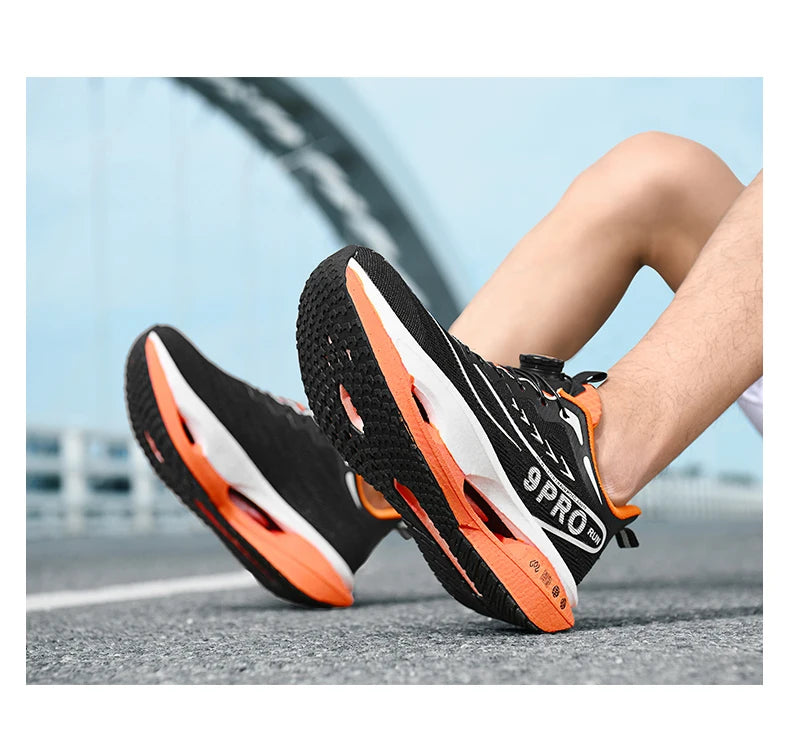 Running Shoes Men Training Speciality Marathon Sports Breathable Lightweight Women's Comfortable Nonskid Leisure Sneakers