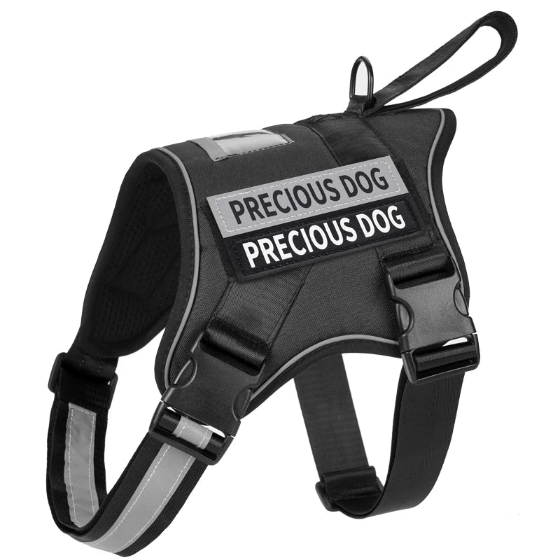 Dog Harness Reflective Breathable and Adjustable No-Pull Dog Vest Harness for Small Medium Large Dogs