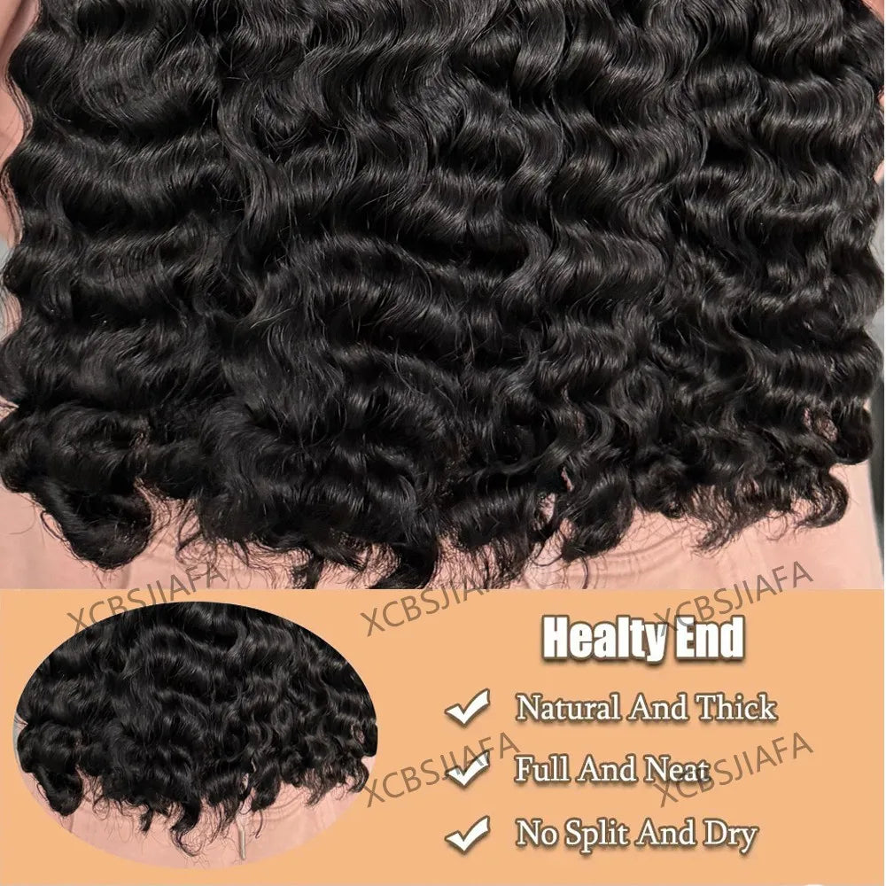 30 Inch Burmese Curly Bundles 100% Human Hair  Brazilian Virgin Remy Hair Extensions 1/3/4 Bundles Raw Hair Bundles Double Weft