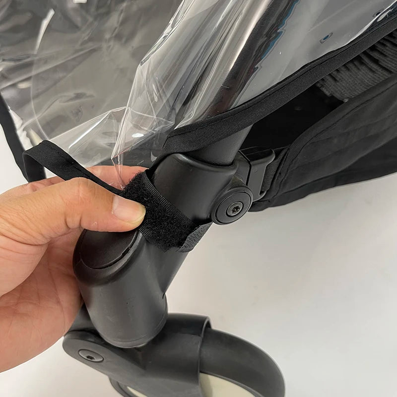 Stroller Rain Cover Universal EVA Full Cover Raincoat Fit Yoyo Cybex YOYA Plus Wind Dust Shield Pram Strollers Accessories