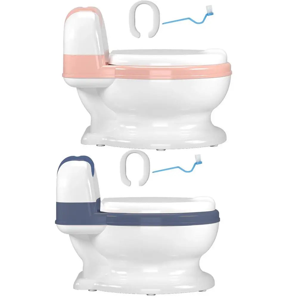 Baby Potty Training Toilet Seat Comfortable Backrest Cartoon Pots Portable Baby Pot For Children Potty Toilet Bedpan #WO