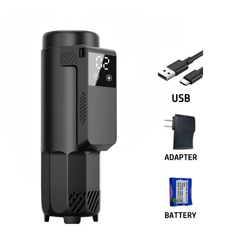 Portable Insulin Cooler with LCD Display USB Rechargeable Medicine Fridge for Travel Home Car Compact Pill Box with Precise