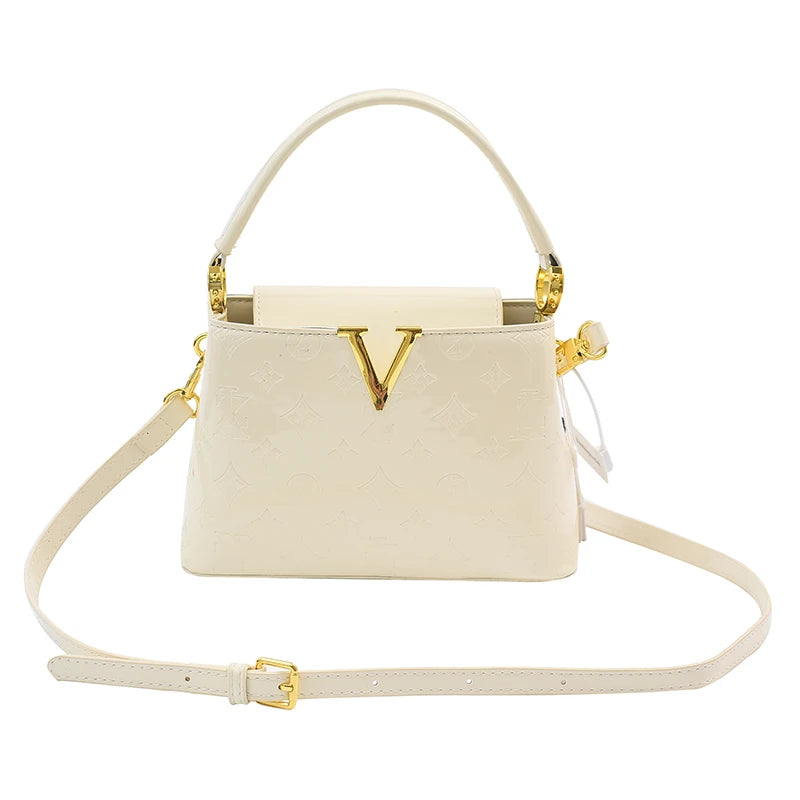 2026 Elegant Ladies Messenger Bag, High-Quality Leather Shoulder Bag For Women With Famous Designer Practical Style