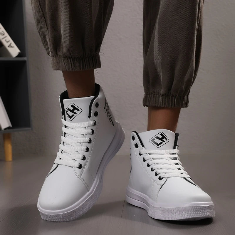 High Top Shoes Men's Sports Shoes Ultra-Light Waterproof Anti-Skid Shoes Men's Casual Shoes