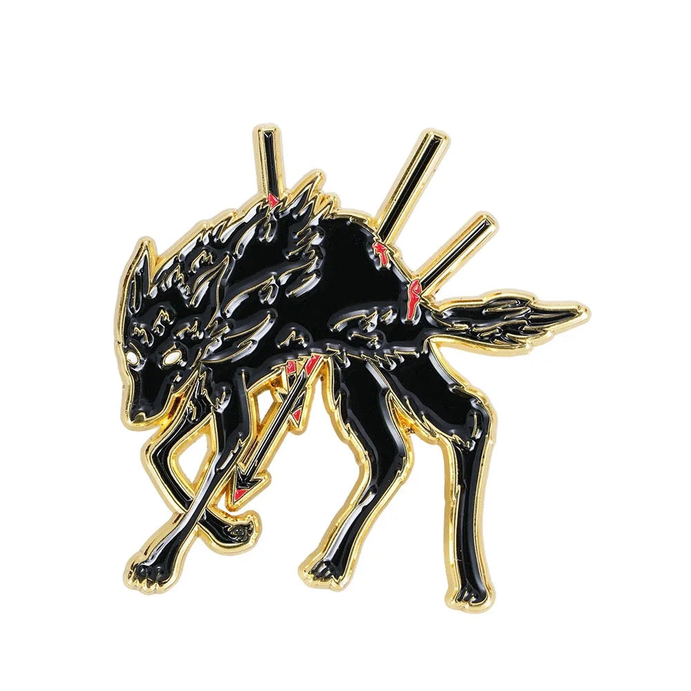 Horror Halloween Costume Accessories Cartoon Skeleton Ghost Enamel Pin Men's Backpack Badge Clothes Accessories Wholesale