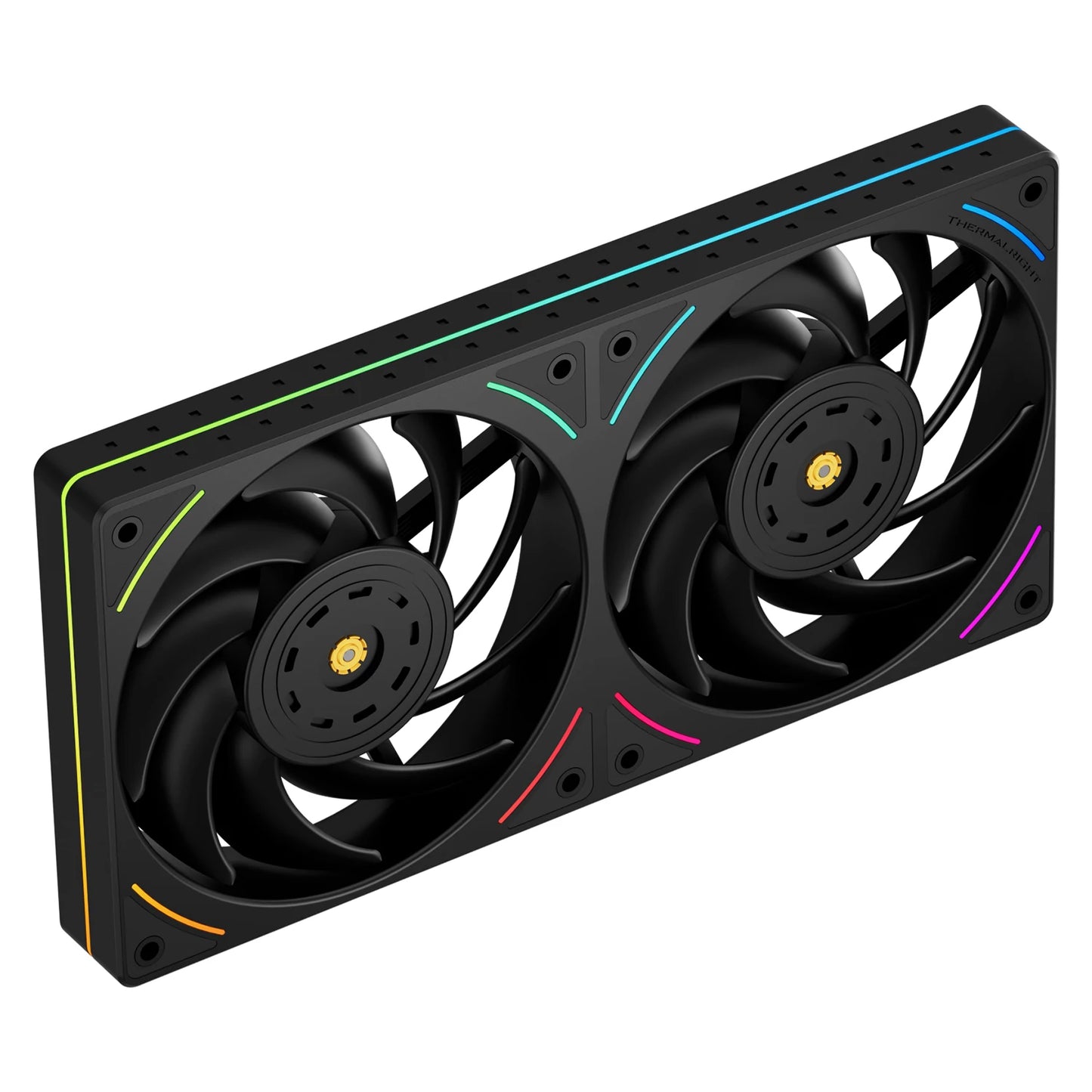 Thermalright TL-UB24 Computer Case Fan, ARGB 240mm Single-Frame Case Fan (2x120mm)/Silent/High CFM/PWM/2150 RPM