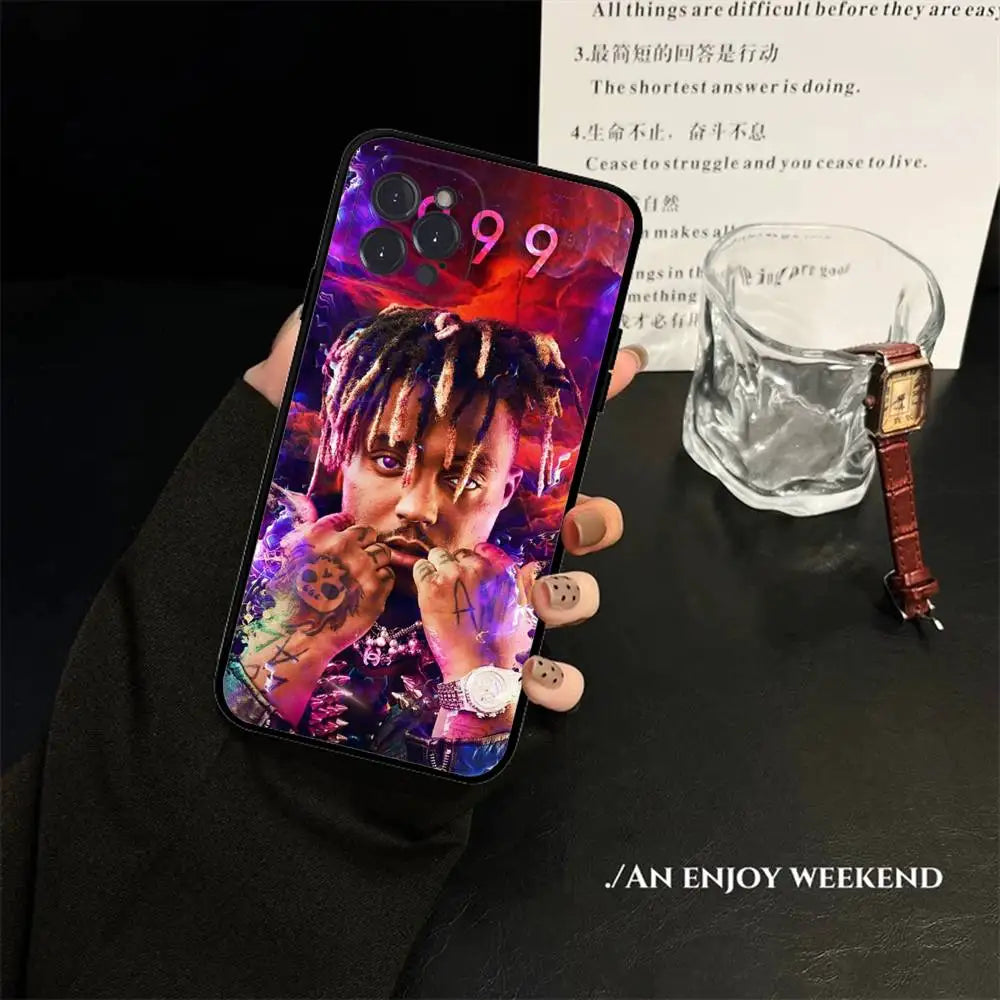 Juice Cool 999 Wrld Phone Case For IPhone 16 17 Air 15 14 13 12 11 Pro Max 16E Plus Fundas